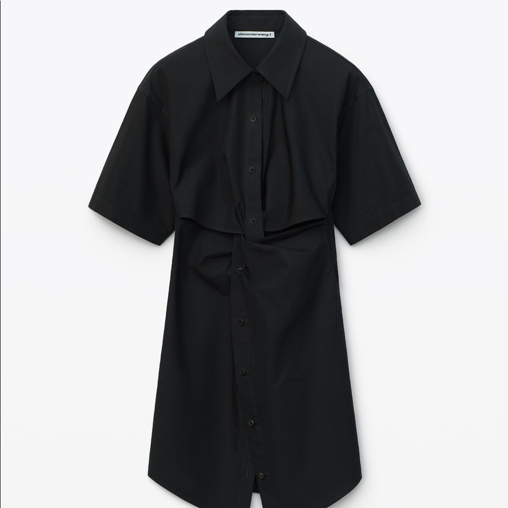 Alexander Wang poplin mini dress
